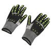 1 Pair Cut Resistant TPR Protective Impact Gloves Men Women