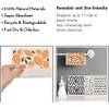 6 Pack Kitchen Scandi Lemon Swedish Dishcloths Towel 100% Eco