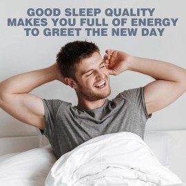 Unbranded Anti Snore Chin Strap for CPAP Users - Adjustable Breathable Snoring Solution