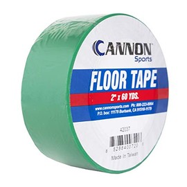 Cannon Sports Green 2-inch X 60 Yards Floor Marking Tape