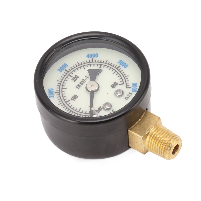 6000psi Dual Scale Pressure Gauge 1/8 Npt Connection Pressure Gauge