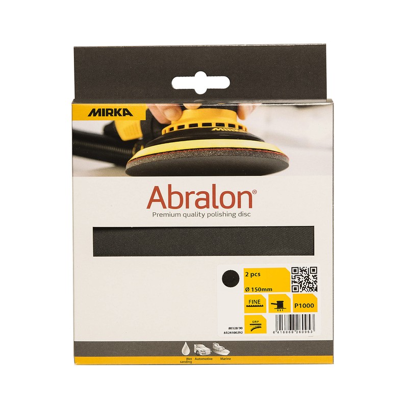 Mirka Abralon Sanding Discs / Polishing Discs Ø 150mm /Grip