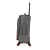 NAUTICA Pathfinder 2pc Softside Luggage Set, Grey/Orange