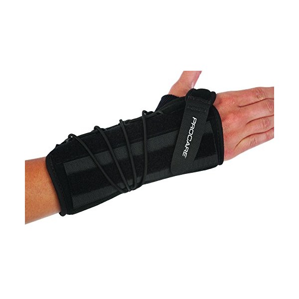 DJO 79-87560 Procare Quick-Fit Wrist II Support, Right, Universal, 10" Size, 8" Length