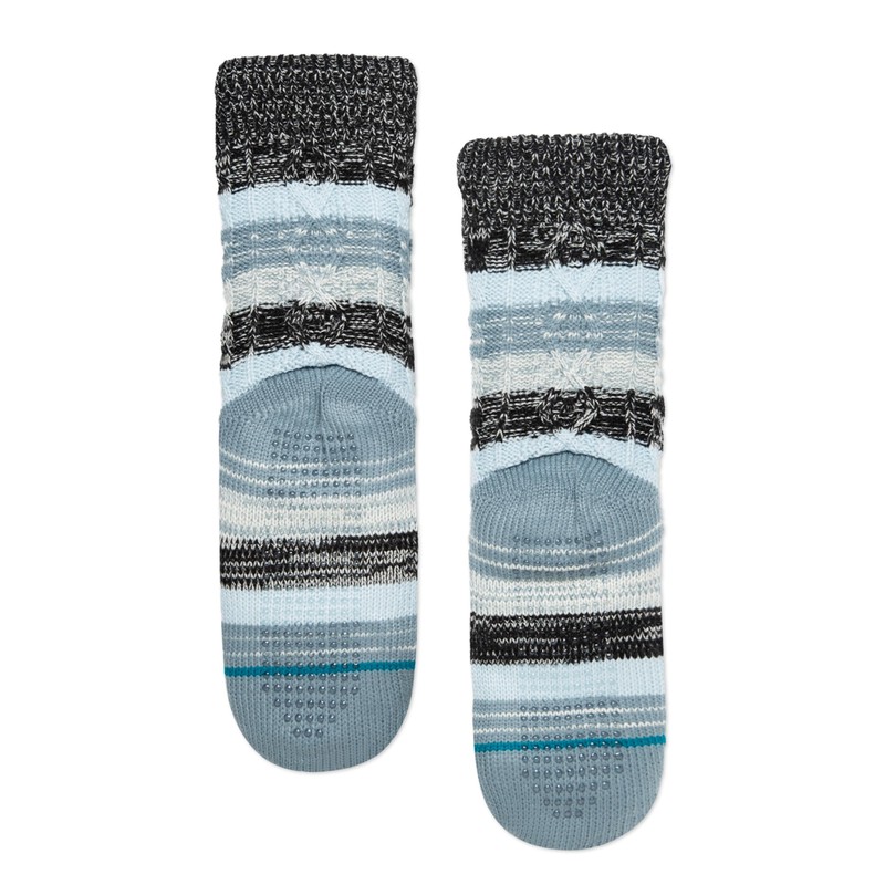 Stance Women's Jalama Slipper Socks, Light Blue, 3