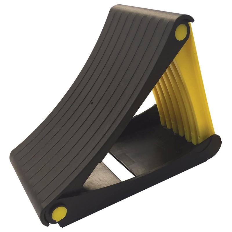 MP Essentials Pair of Foldable Wheel Chocks with Spikes for