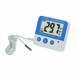 Unbranded Digital Fridge Freezer Thermometer w/Temperature Alarm and Max Min Function ℃/℉