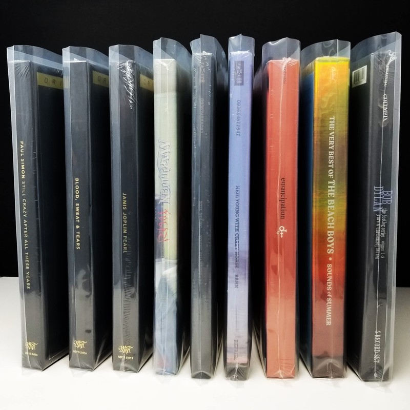 5 Box Set Outer Sleeves - Large No Flap -