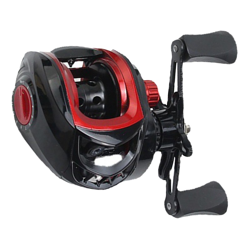 Baitcasting Reel Metal Long Cast Powerful Lightweight Smooth Baitcaster Fishing