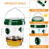 2 Pack Solar Wasp Trap Outdoor Hanging