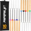 MalloMe Smores Sticks for Fire Pit - Accessories for Campfire