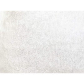 [Set of 2] Bath Towel, 19.7 x 39.4 inches (50 x 100 cm), 5.6 oz (168 g), Slightly Thick: 540 Momme, Children's Towel, Absorbent, Quick Drying, Shirring, 100% Cotton (White)