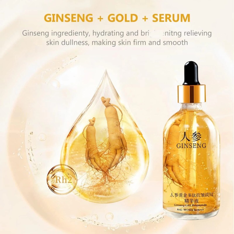 Maani Essence 2x Ginseng Anti Wrinkle Serum, Ginseng Polypeptide Anti-Ageing