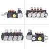kimllier 4 Spool Hydraulic Valve 11GPM 3625PSI Hydraulic Directional Control