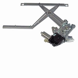 OEG Parts New Window Regulator W/Motor Rear Drivers Side Left RLH Compatible with Dodge Ram 2002-2010 & Sterling Truck 2008, 55276103AC, 748-560, 135-01876L, 86969