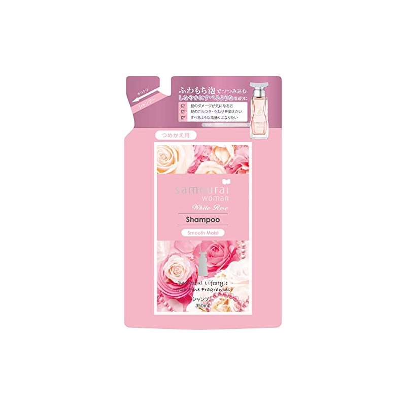 Samourai woman White Rose Shampoo Smooth Moist Refill (350 ml)