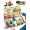 35PCS Magnetic Blocks for Kids Ages 4-8, Travel Building Toys