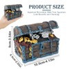 YOLUFER Aquarium Decorations Resin Treasure Box Ornaments Simulation Treasure Chest