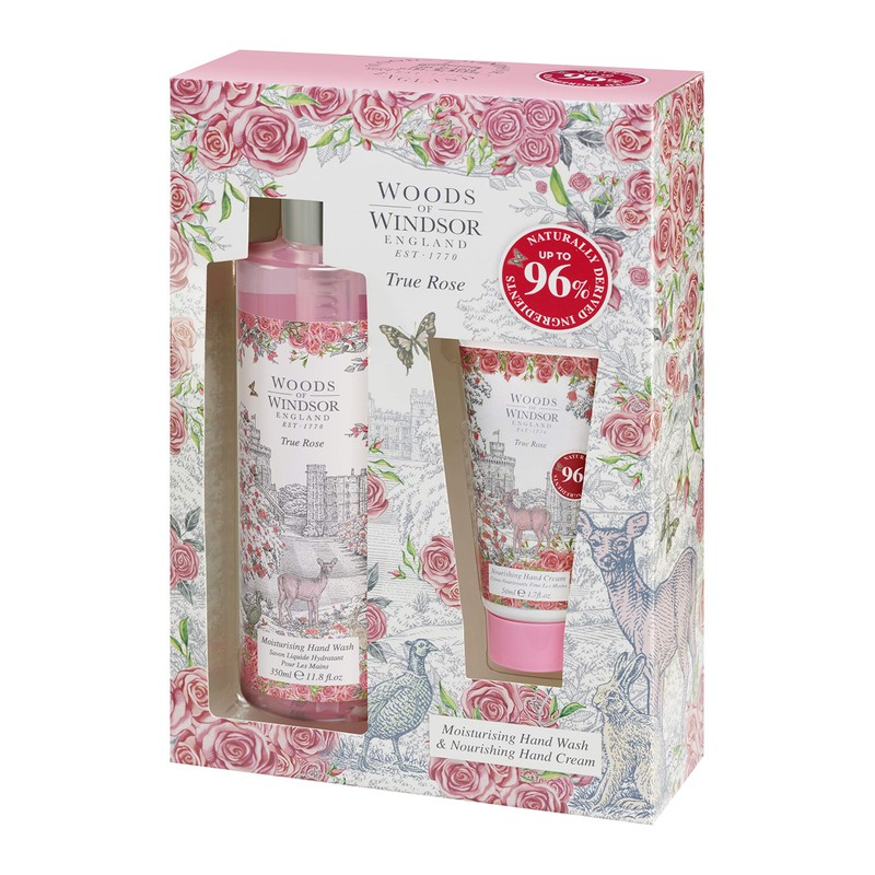 Woods of Windsor True Rose 2pc Lotion Set