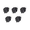 uxcell 5pcs DC 12V T5-V2 Amber Dashboard Indicator Signal Light