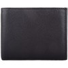 Mens Genuine Leather RFID Protected Tri-Fold Credit Card Wallet -
