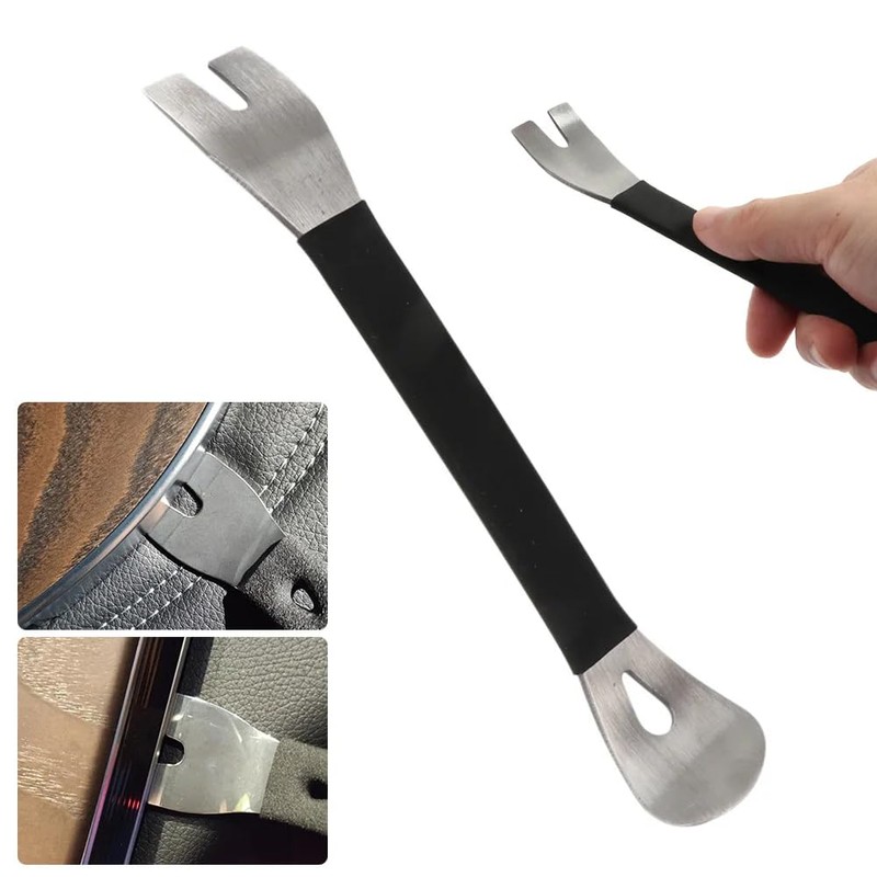 Car upholstery removal set: stainless steel, durable tool, multi-functional, safe