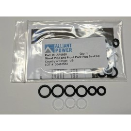 Alliant Power 03-10 6.0L 4.5L Ford Powerstroke Stand Pipe and Front Port Plug Seal Kit AP0028