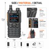 Portable Ham Radio Walkie Talkie for Outdoor Communication – Multi-Band