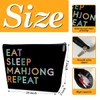 Ythuil Mahjong Gifts Makeup Bag, Funny Cosmetic Bag for Purse,
