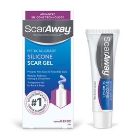 Gel de silicona para cicatrices ScarAway, ayuda a mejorar el tamaño, el color y la textura de las cicatrices hipertróficas y queloides causadas por le
