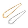 AHSMY Metal French Hair Pin, U Shaped Hairpins for Thick
