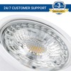 SANSUN 5W MR16 LED Landscape Light Bulbs, Low Voltage 12V