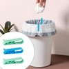 siktorrwd 20Pcs Plastic Kitchen Garbage Bin Clip Set, Anti-Slip Fixation