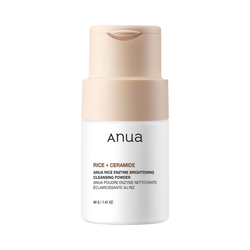 Anua Rice Enzyme Brightening Cleansing Powder 40g Set (+Pack Brush)