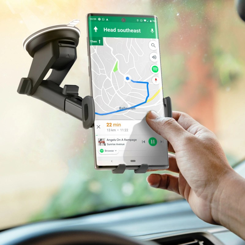 Phone Car Mount Holder Windshield Vent For iPhone 11 XS