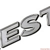 Crestliner Boat Logo Decal 2099273 | Silver Black Sticker