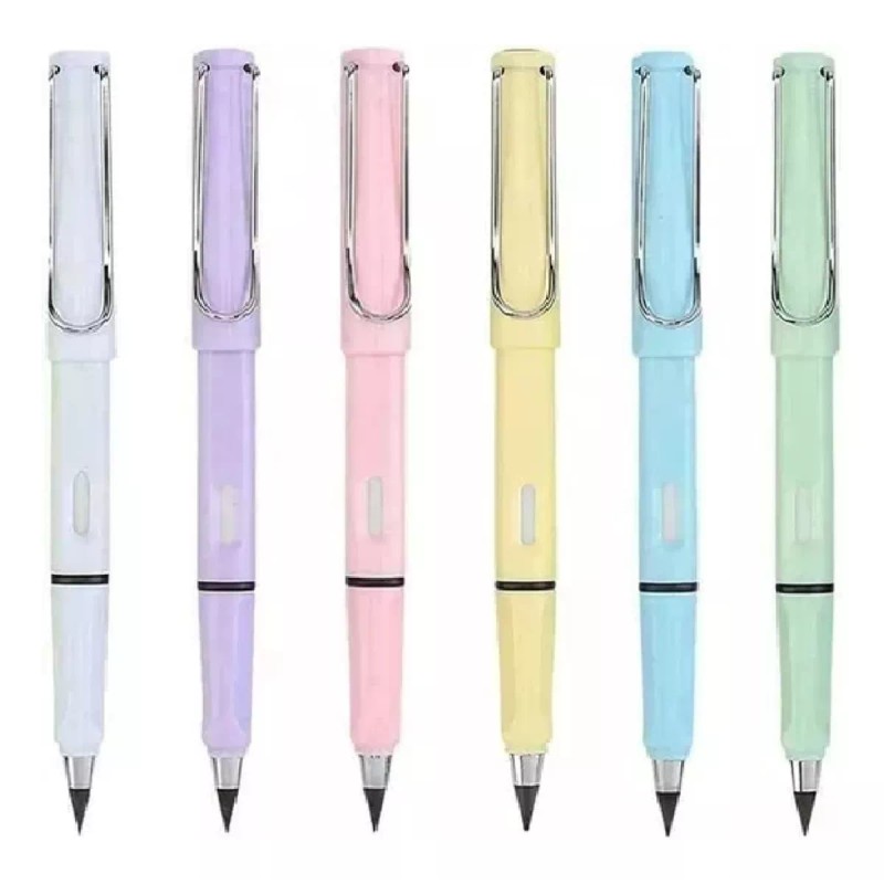 KFMX 2 Lápices Infinito Lapicero Mágico 0.5mm Kawaii Colores