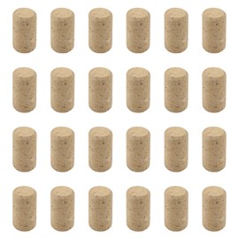 INCREWAY Wine Corks, 24 Pcs Straight Corks, Natural Wine Corks Premium Wine Stoppers for Bottling of Wines (21 x 37 mm)
