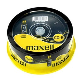 Maxell CD-R x 25-700 Mo - support de stockage