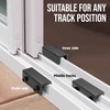 Window Locks, 4 Pack for Horizontal and Vertical Sliding Windows