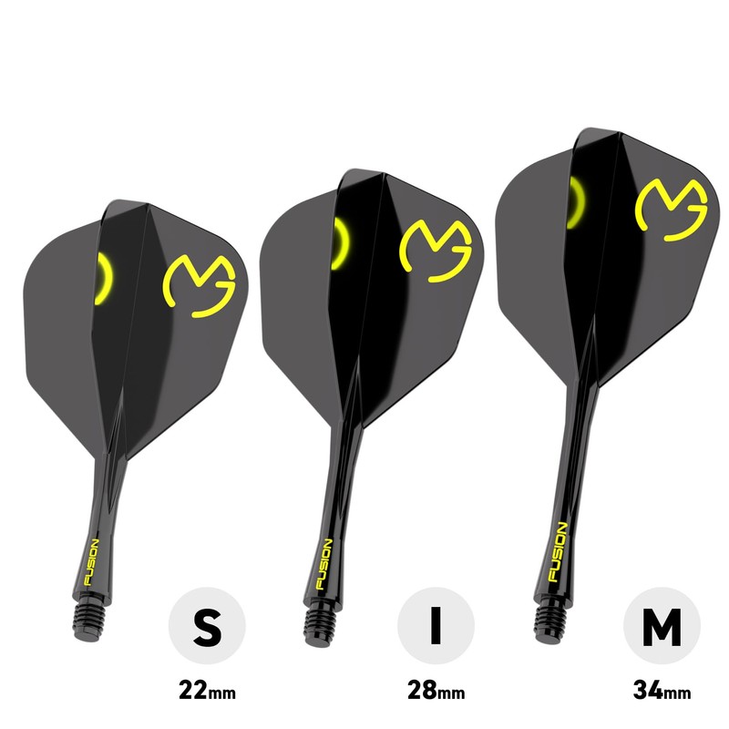 WINMAU Darts Fusion Integrated Flight & Shaft System - No.6
