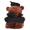 Little Bear Plush Doll with Gown Cap Diploma Bear Stuffed