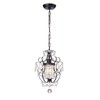 Edvivi Amorette Mini Chandelier Crystal, 1 Light Modern Elegant Glam