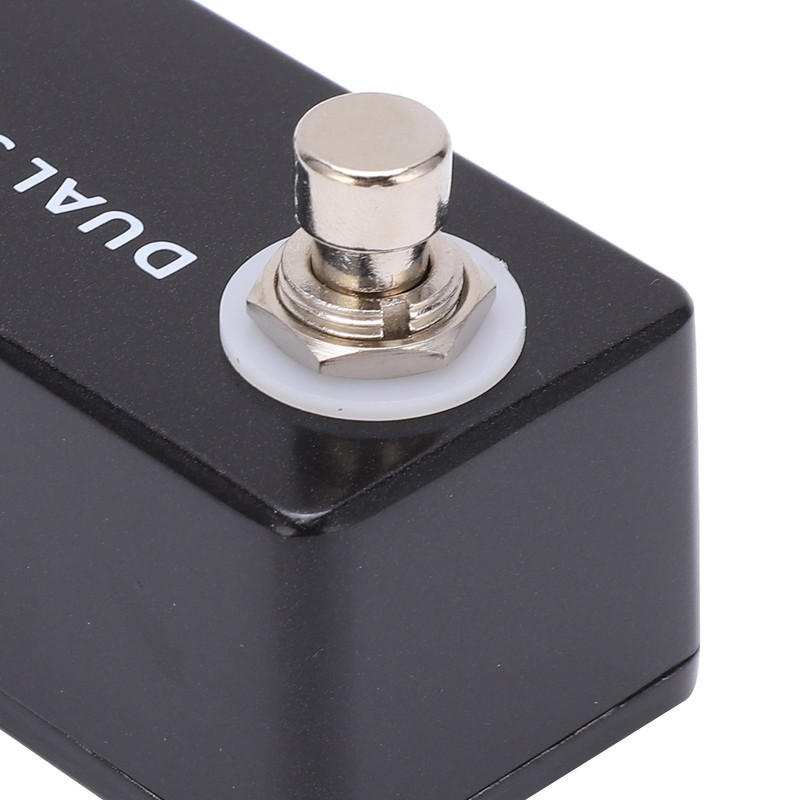 Guitar Foot Switch Pedal Dual Footswitch Tap Momentary Lock Free