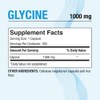 Puregen Labs Glycine 1000mg [High Potency] 100 Vegetarian Capsules, Promotes
