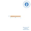 Wooden Dowel Pins 2 x 1/4 inch, Pack of 250