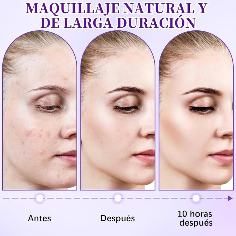 Base de Maquillaje Cushion de Alta Cobertura y Acabado Glow