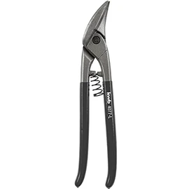 kwb Professional Tin Snips Left Cut, 260 mm, for Tight Curves, Designed to Cut Sheet Metal Max. 1.5 mm and Stainless Steel / V2A up to 1 mm