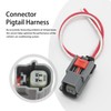 MDEOOSKY Car Ambient Air Temperature Sensor with Connector Pigtail Harness,