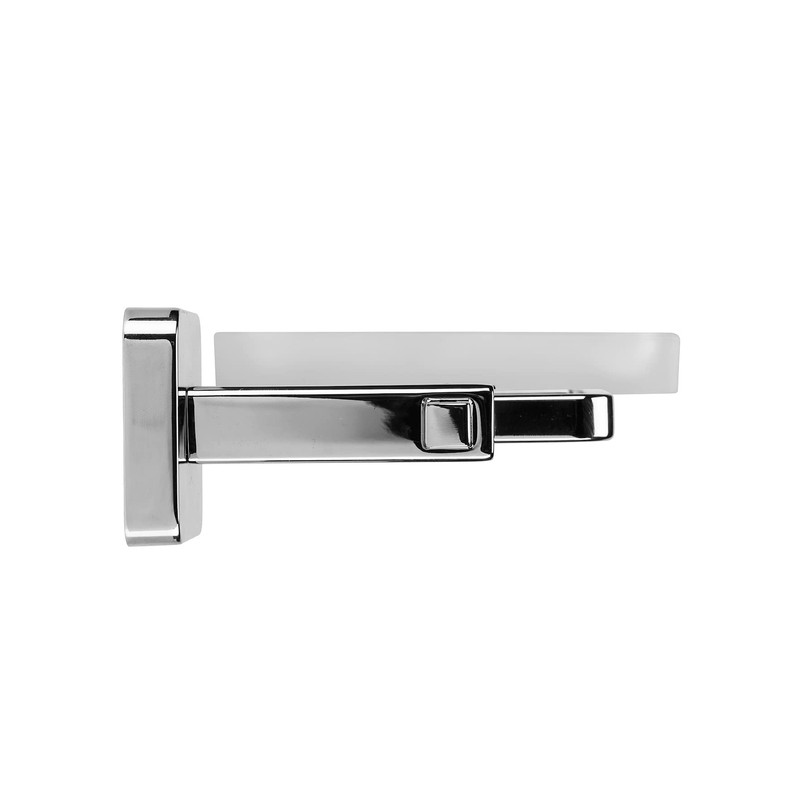 Croydex Camberwell Flexi-Fix Soap Dish, Screw or Glue